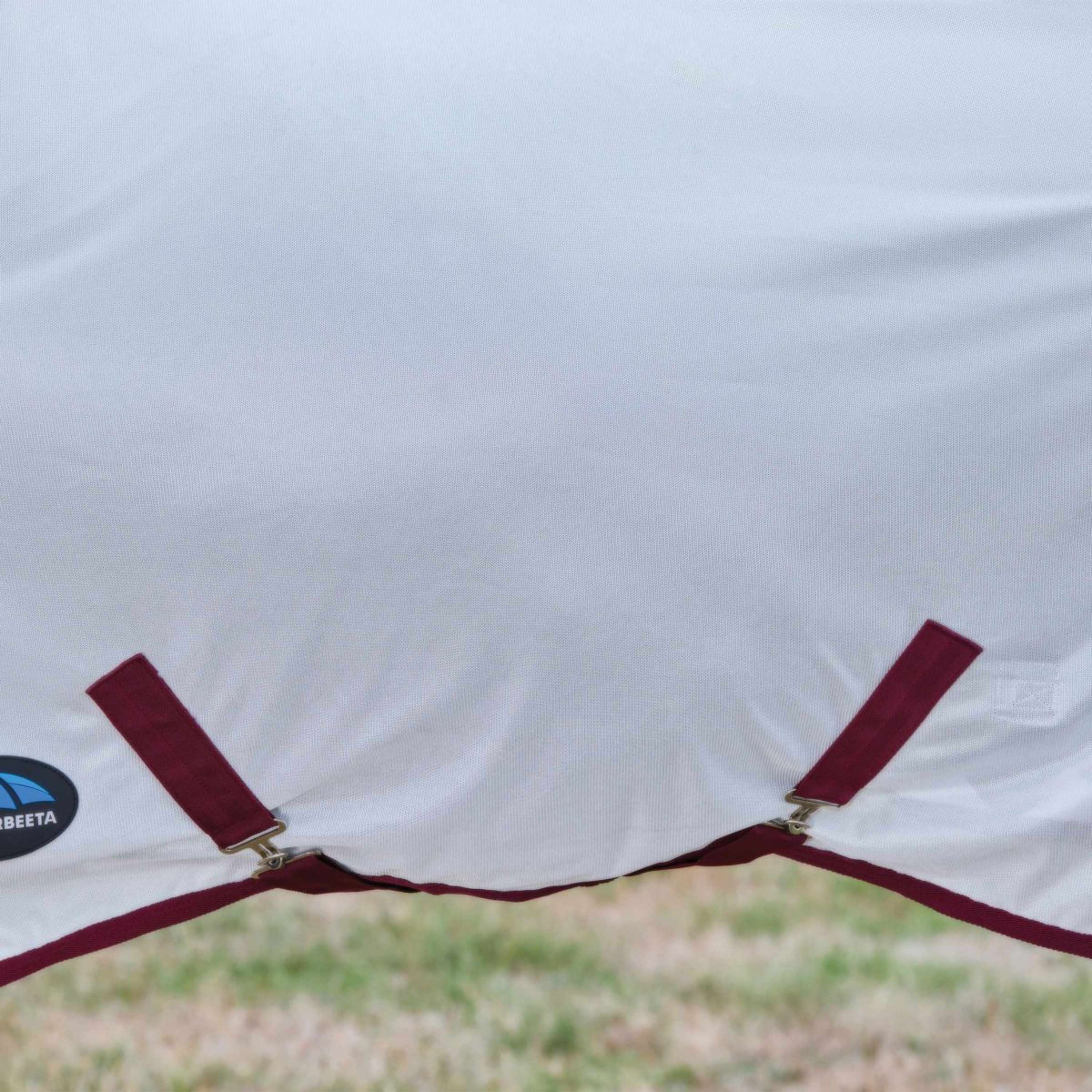 WeatherBeeta Couverture Anti-Mouches ComFiTec Essential Combo Blanc/Bordeaux