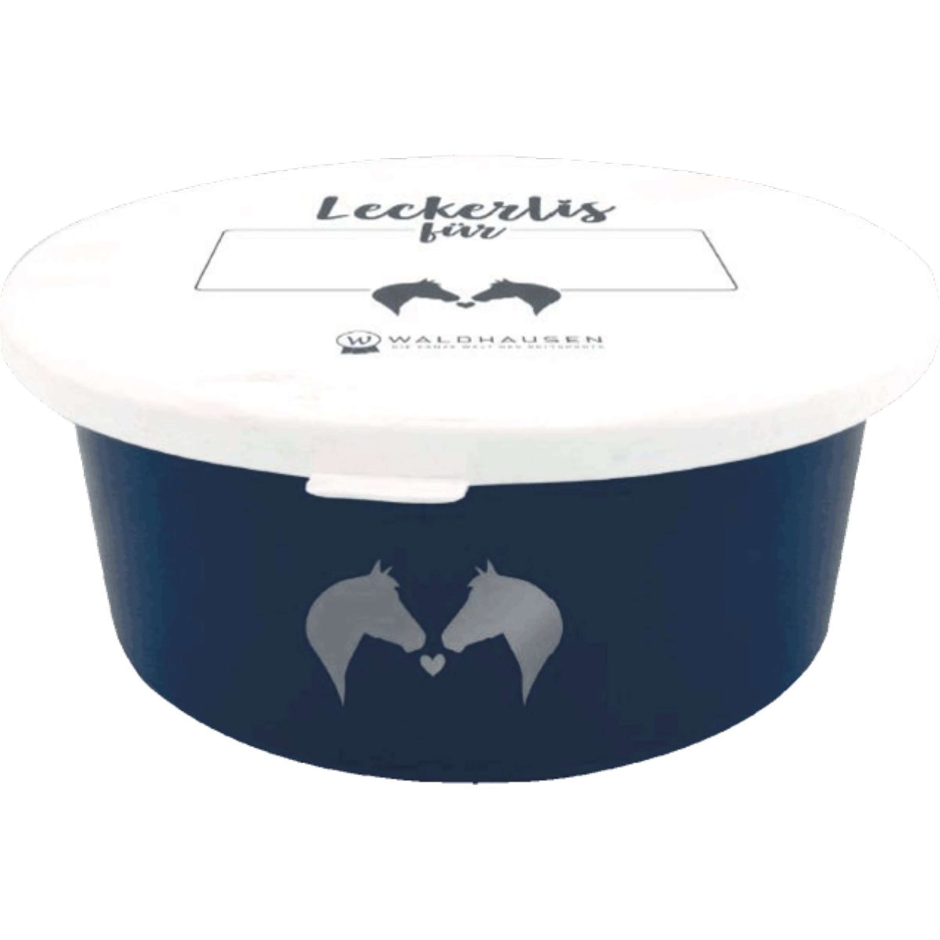 Waldhausen Bol de Muesli avec Couvercle Bleu Nuit