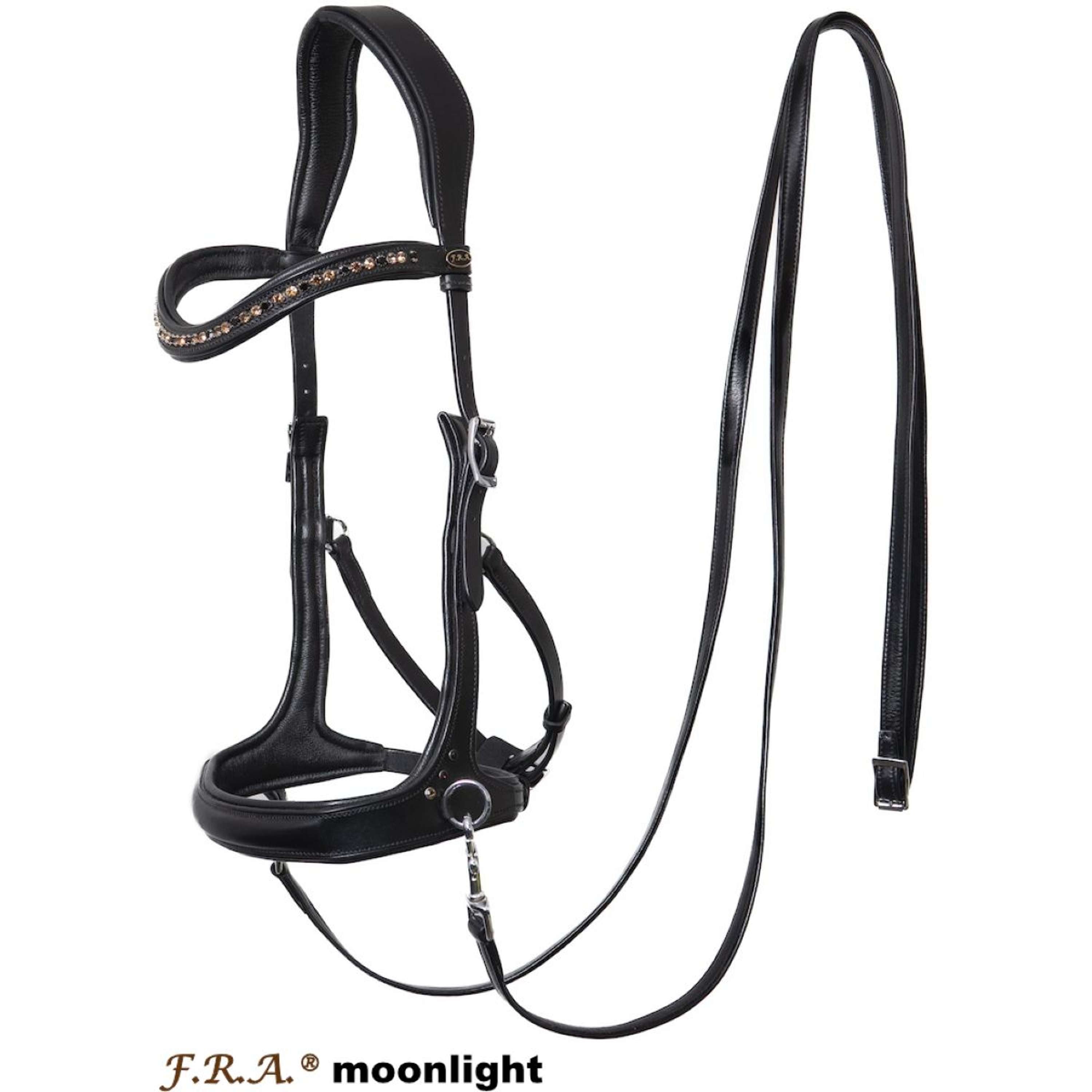 F.R.A. Bridon sans Mors Moonlight Noir